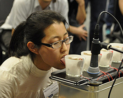 music composed with tongue