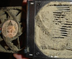 dusty computer fan