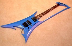 custom made guitar kramer rose