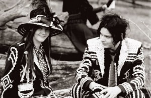 white stripes