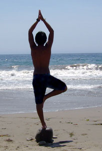 yoga-on-beach yoga on the beach