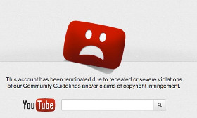 youtube error screen