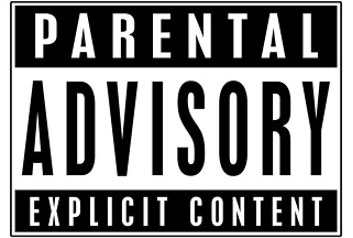 RIAA parental advisory sticker