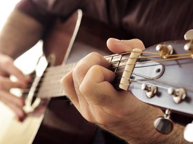 guitar playing